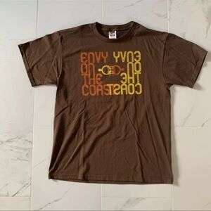 Rare Envy On The Coast Band Shirt, Size Large